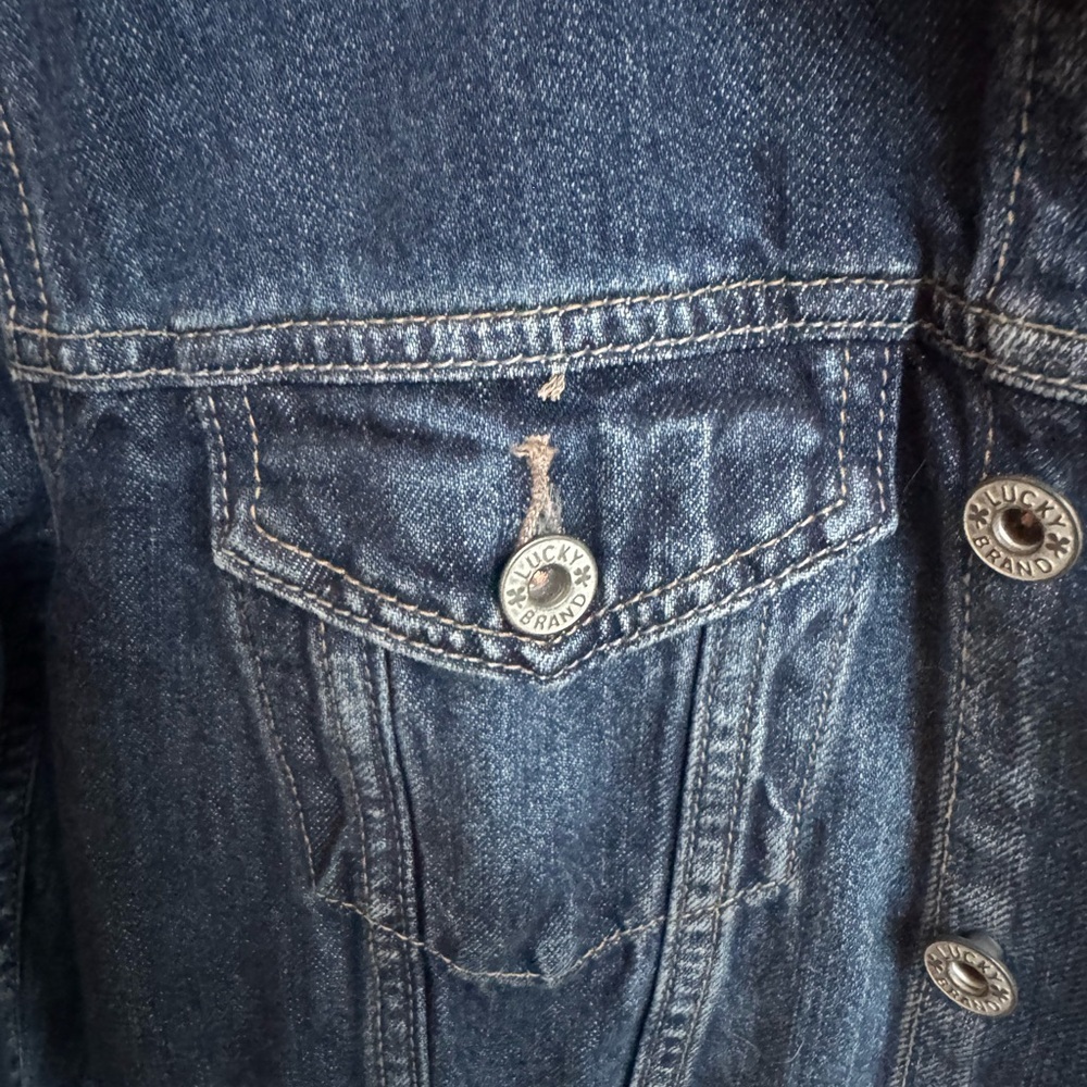Lucky Brand Blue Denim Jacket - Picture 3 of 7